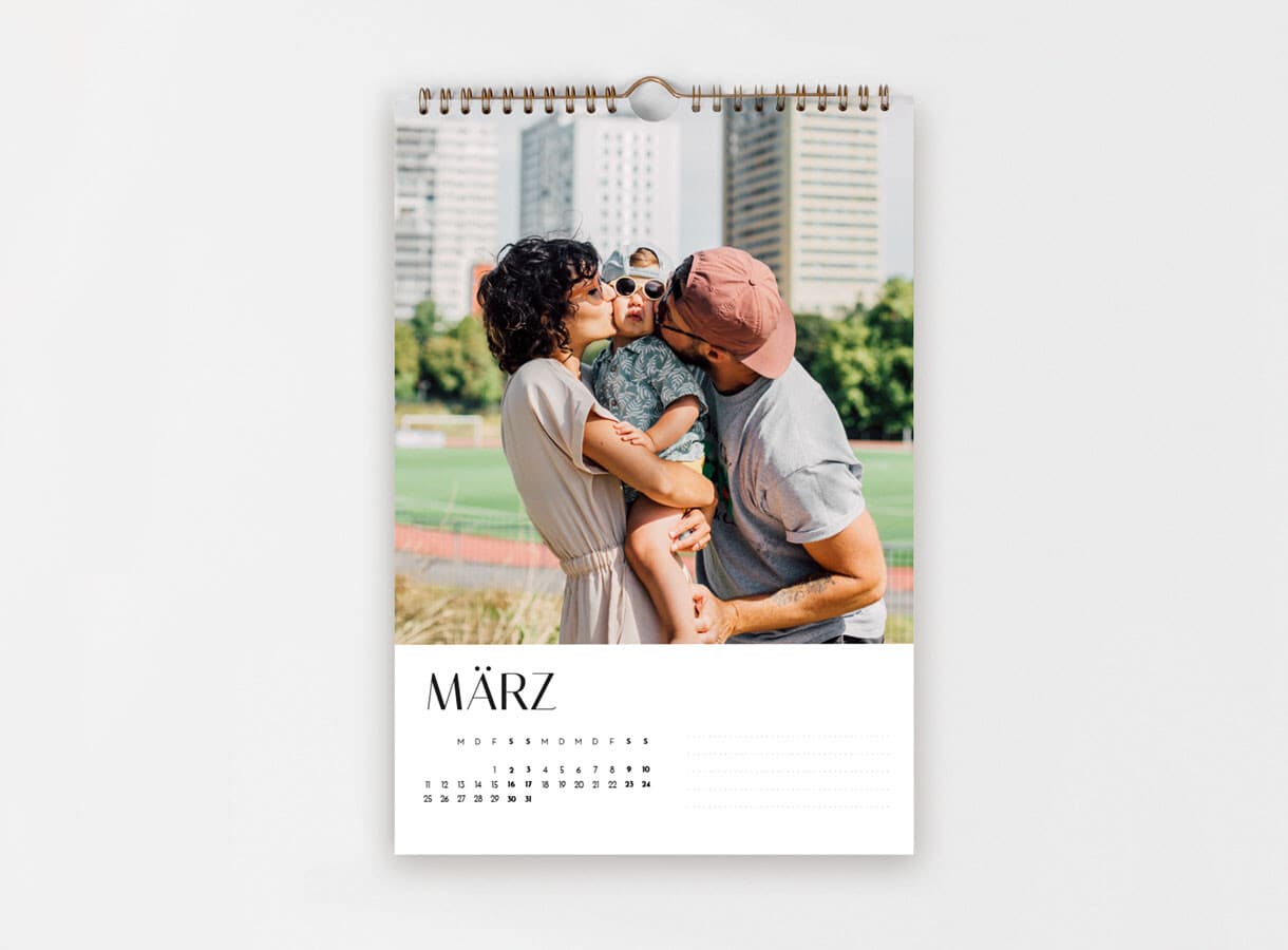 Wandkalender A4 Format