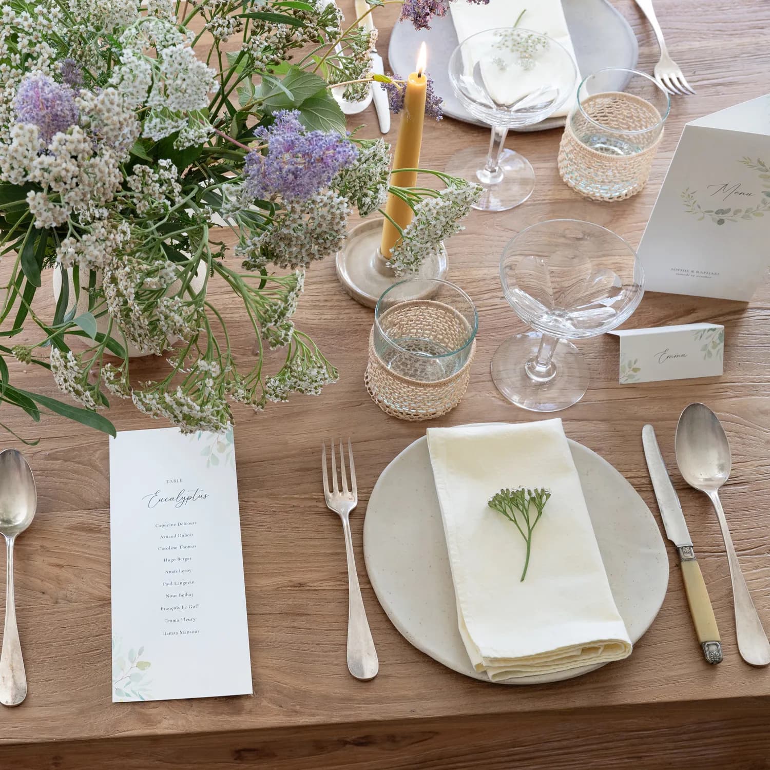 DIY Sitzplan-Ideen, Perfekt in Szene gesetzt