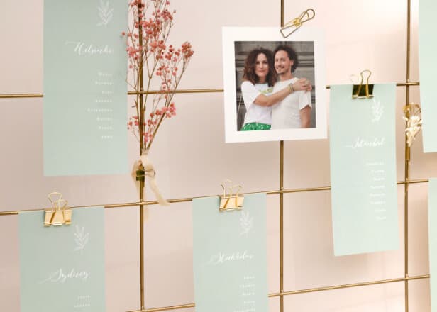 stilvolle Ideen für Ihren Sitzplan