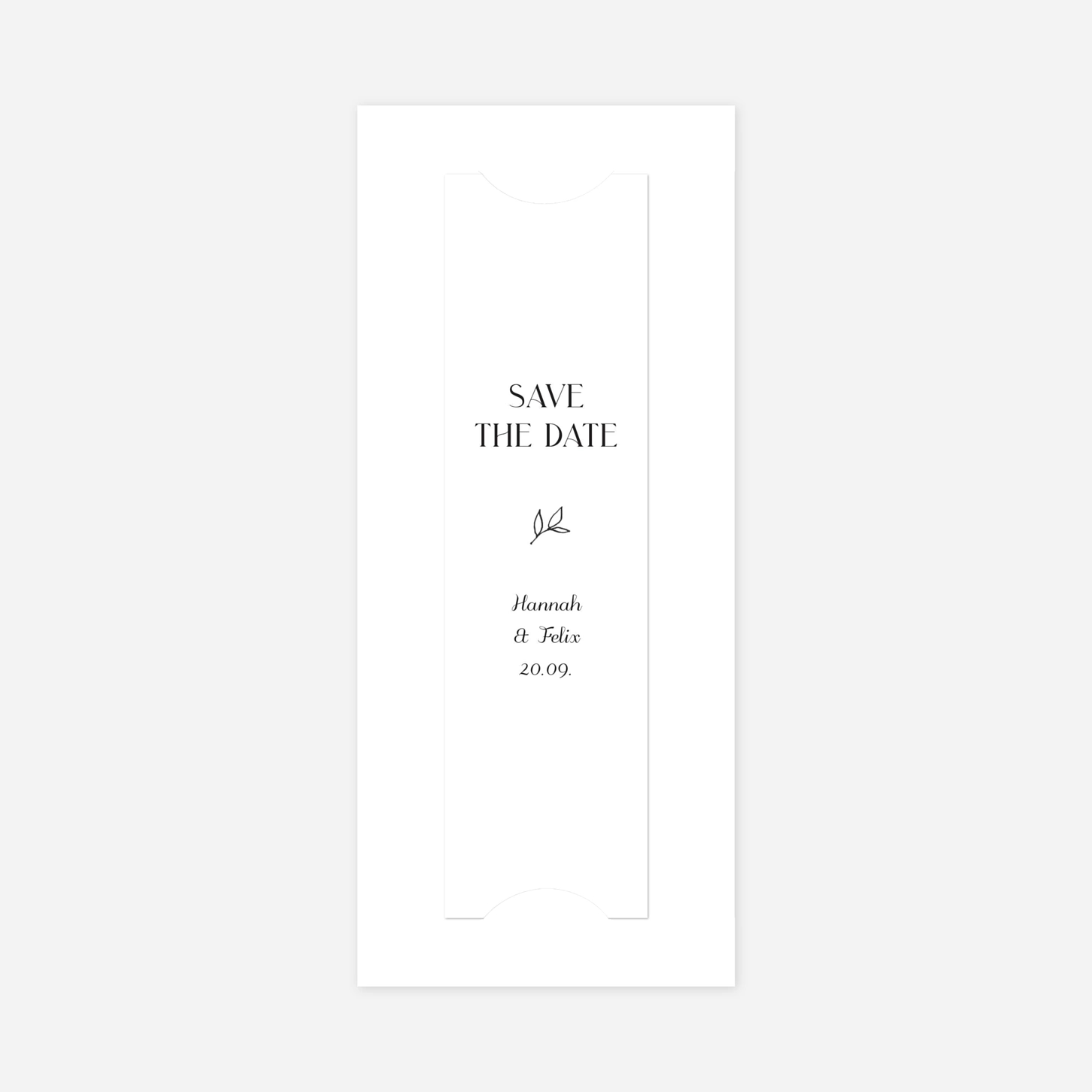 Save-the-Date Karte Baumgeist