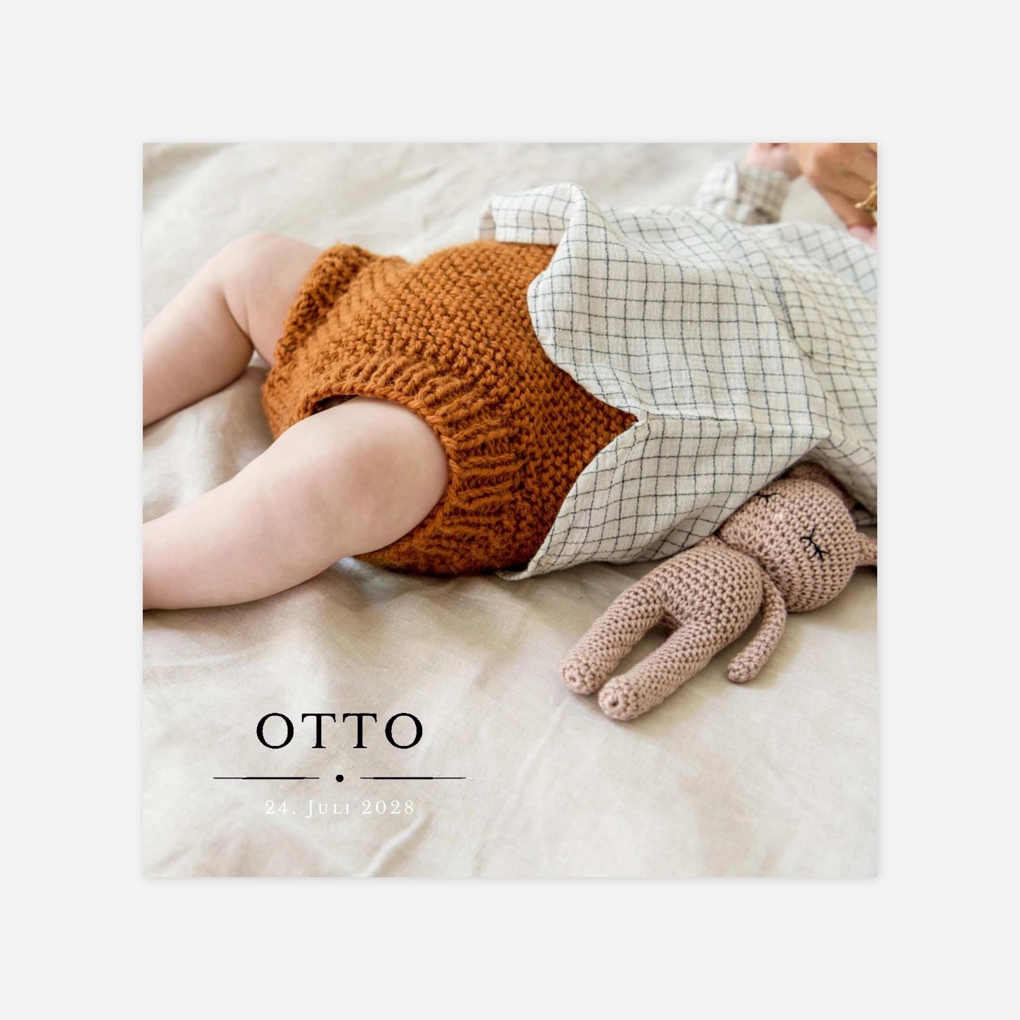 Geburtskarte Schmuckstück