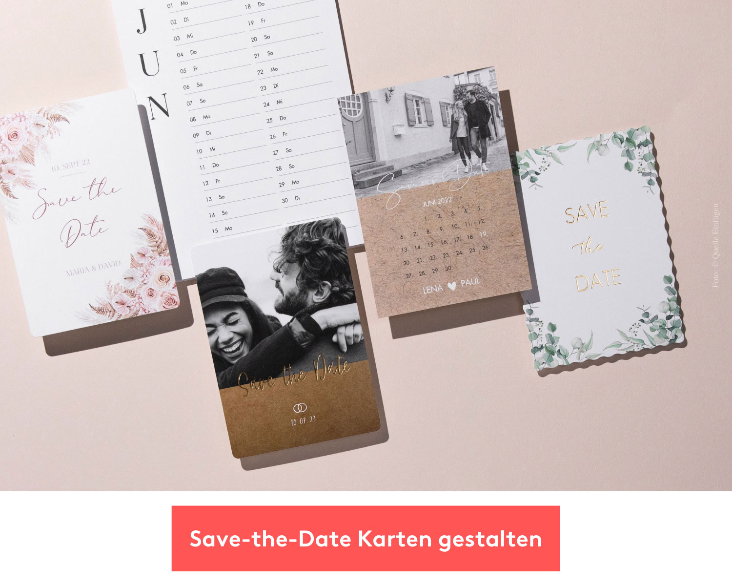 Save the Date Karten gestalten