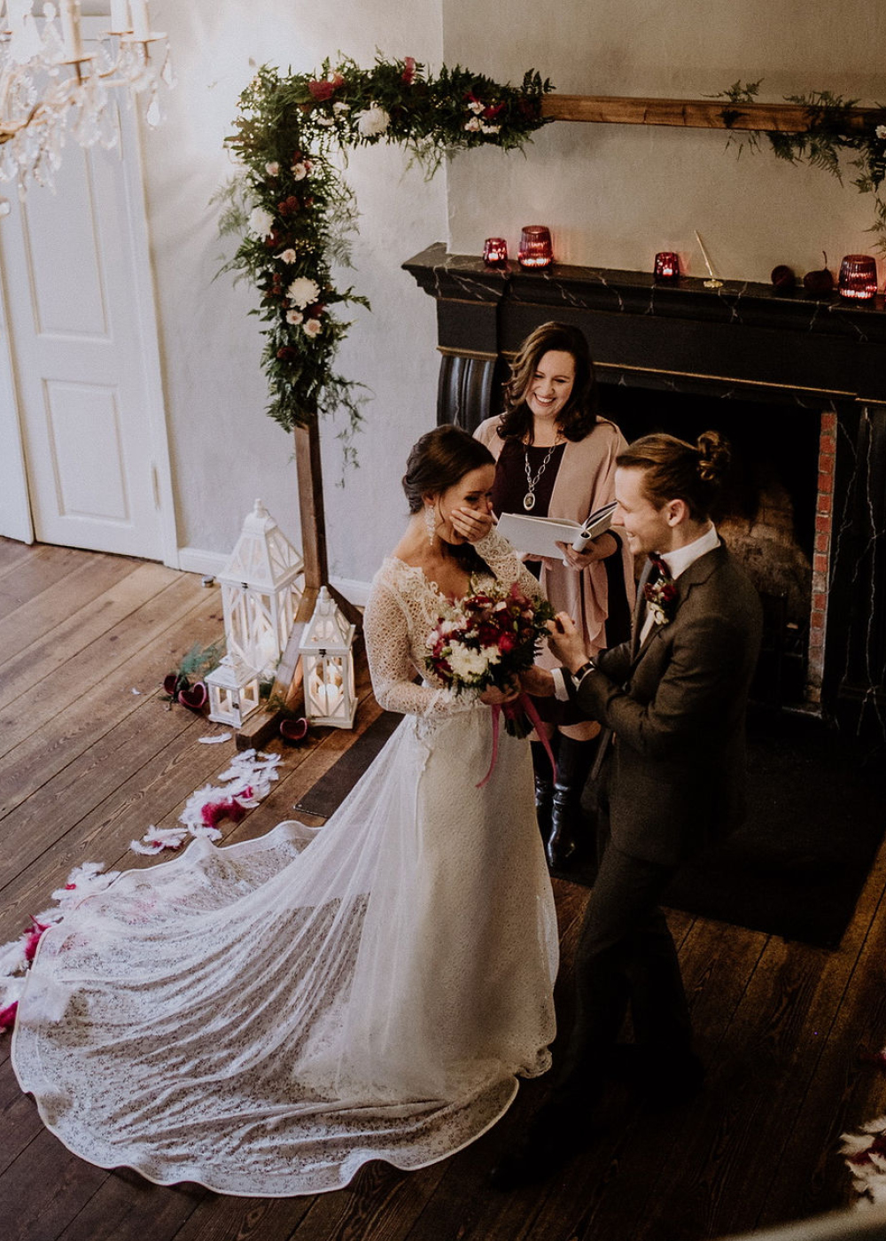 Trauung Winterhochzeit