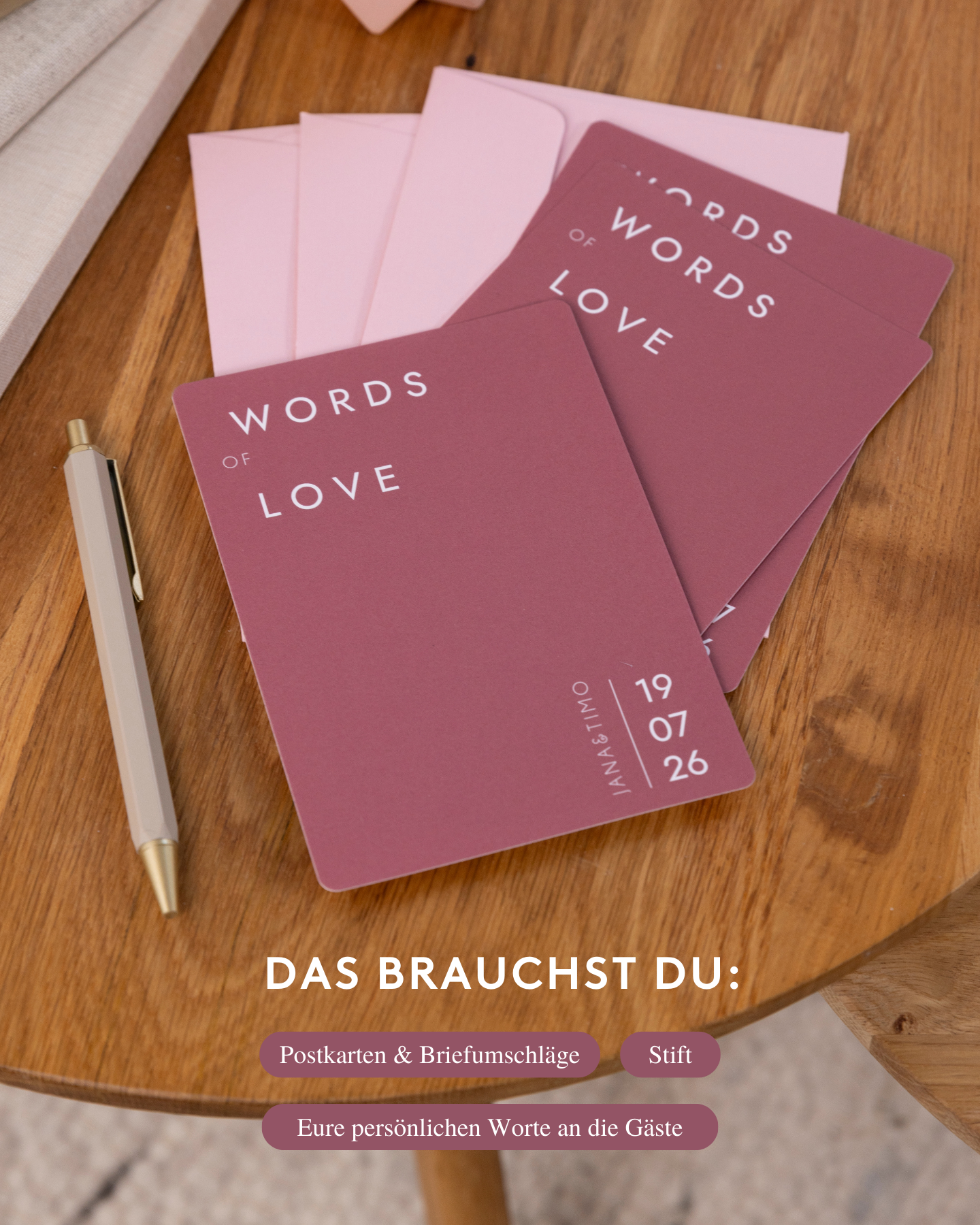 DIY Give away zur Hochzeit. Persönliche Geschenke für die Hochzeitsgäste selbermachen.