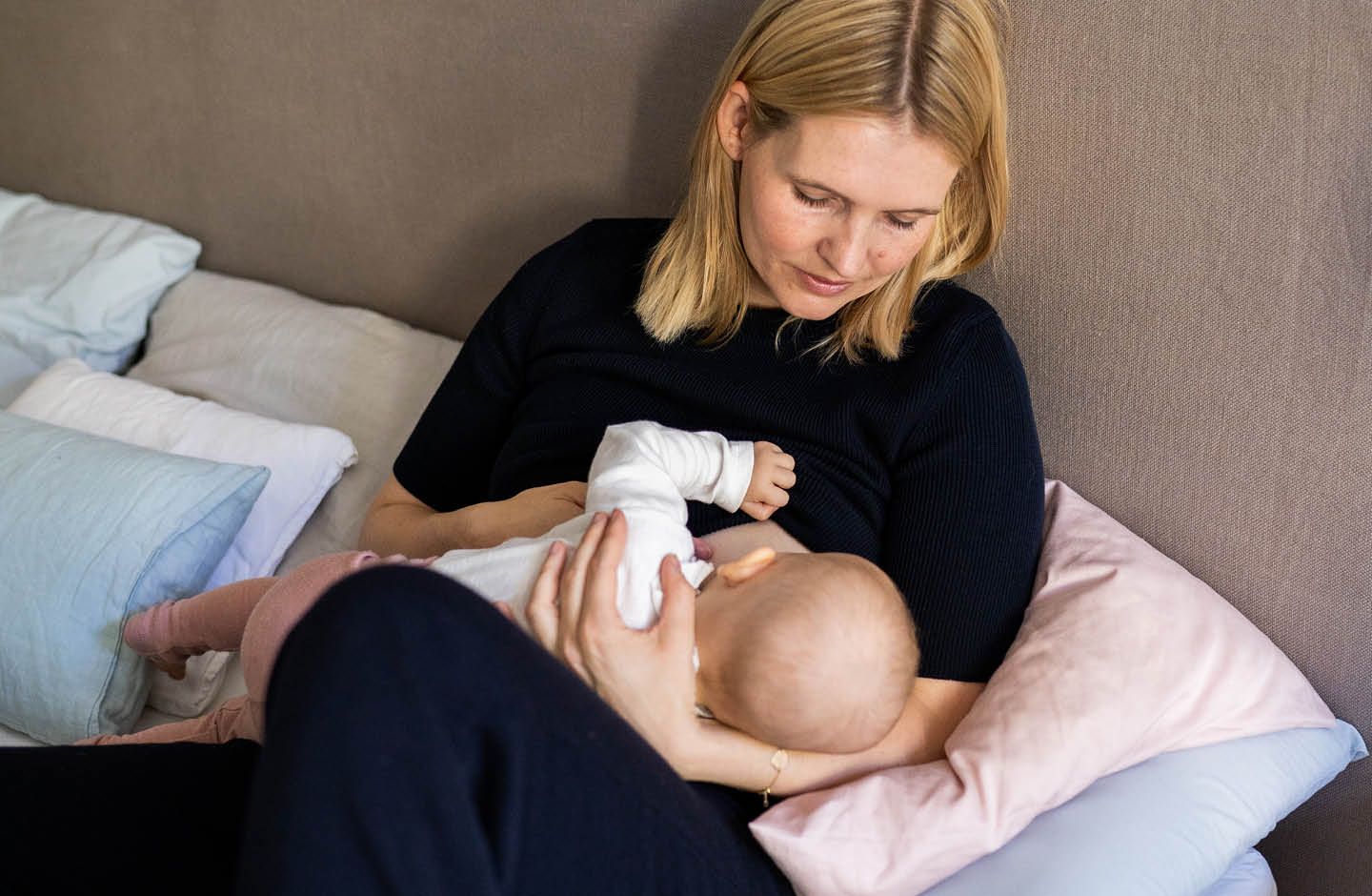 Hebamme Sissi Rasche mit Tochter