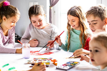 Kindertisch zur Hochzeit