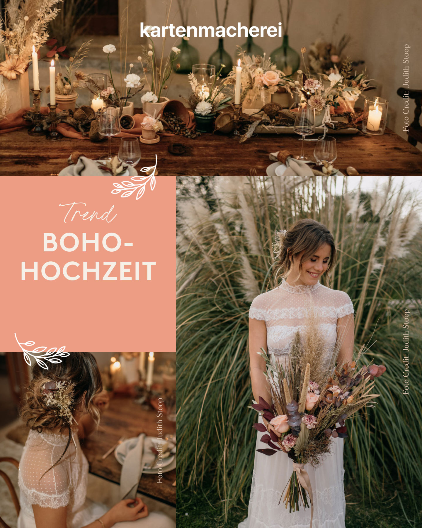 Boho Tend - Hochzeit